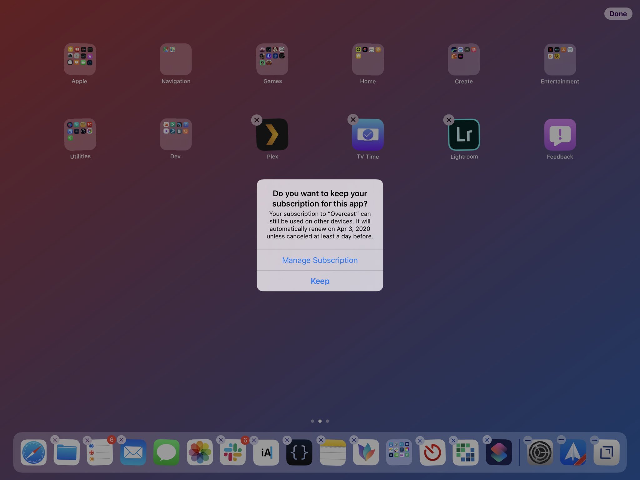 Suscripciones Twitter