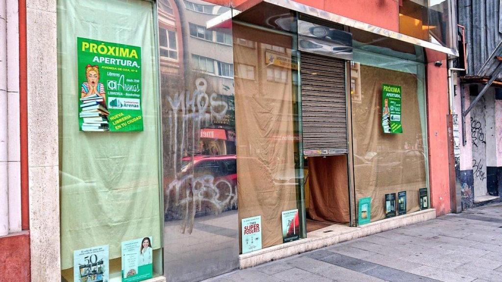 La librería Arenas de A Coruña se expande a Cuatro Caminos