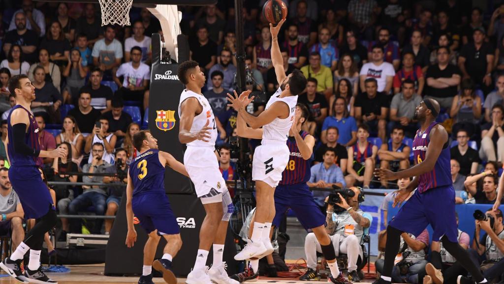 Campazzo en la final de la Liga ACB