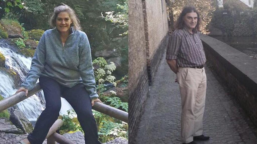 Mónica Borrás y su exnovio y presunto asesino Jaume.