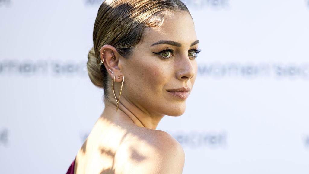 Primer plano de Blanca Suárez en su último acto promocional.