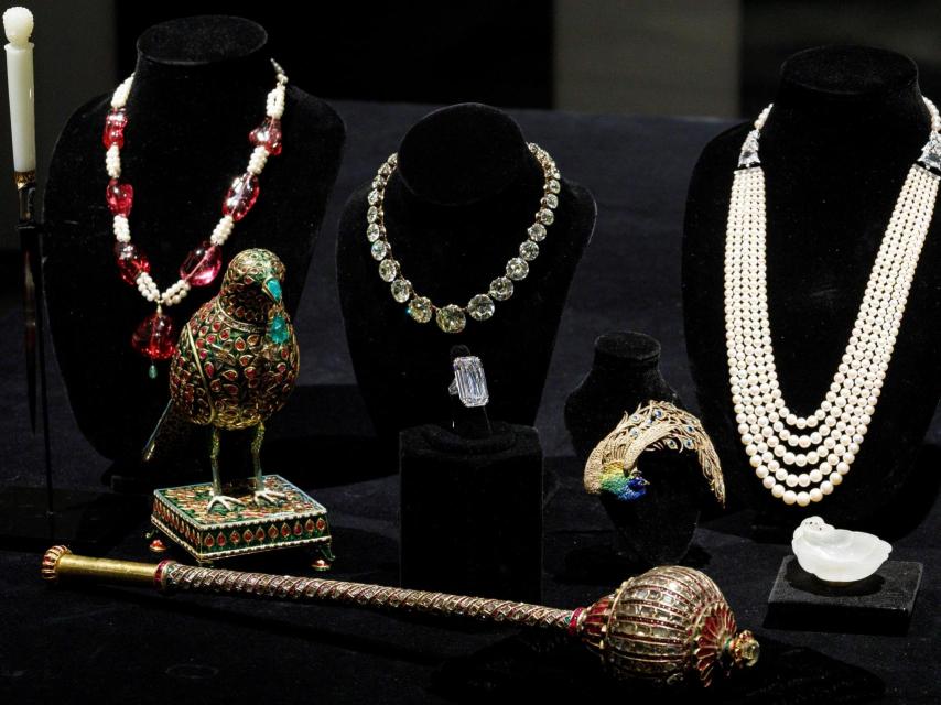 Joyas subastadas en Christie's.