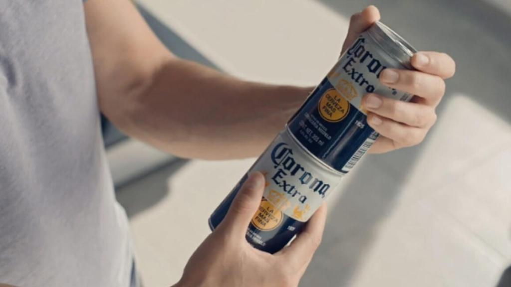 El nuevo sistema permite apilar las latas.