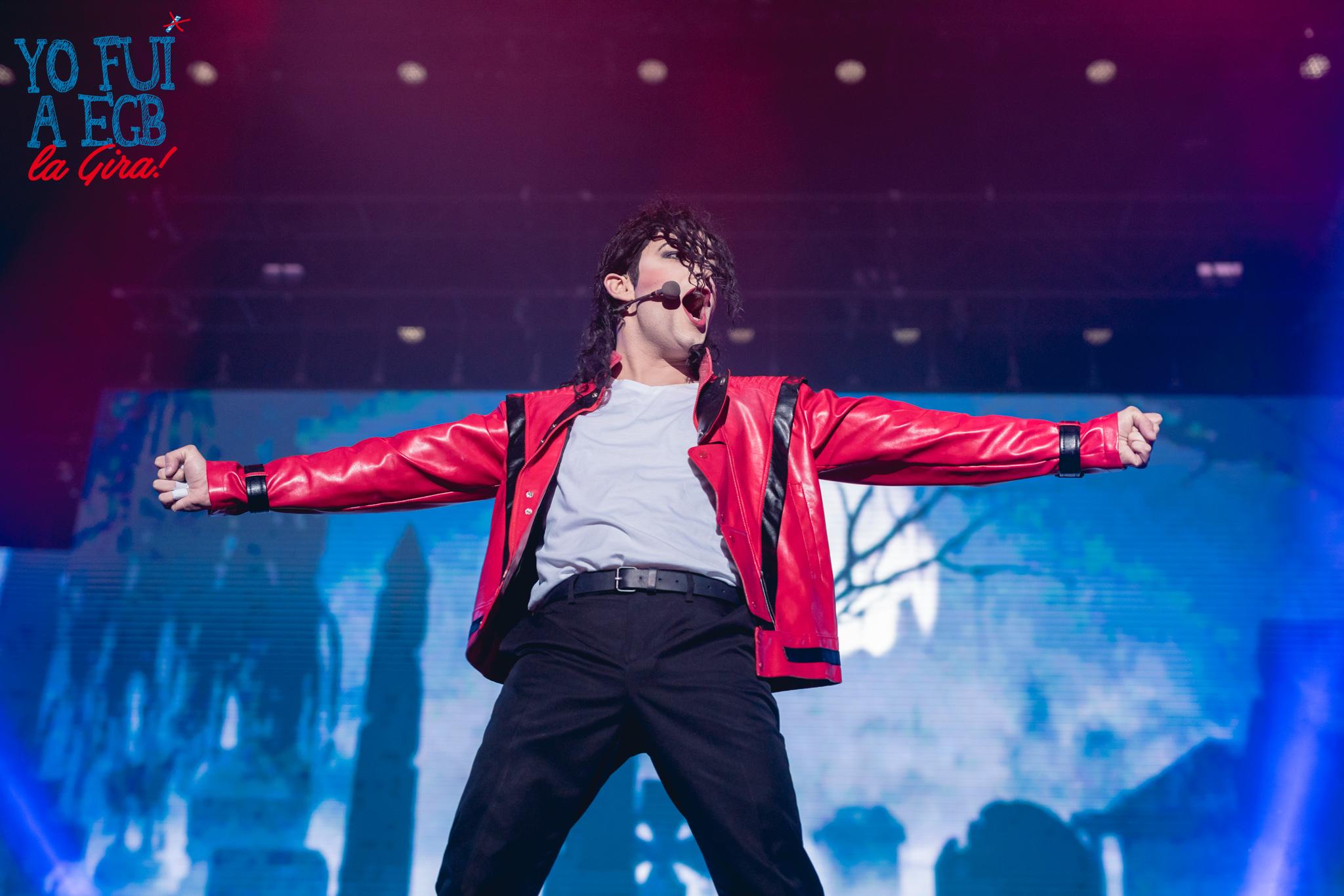 Performance de Michael Jackson en el concierto de Madrid