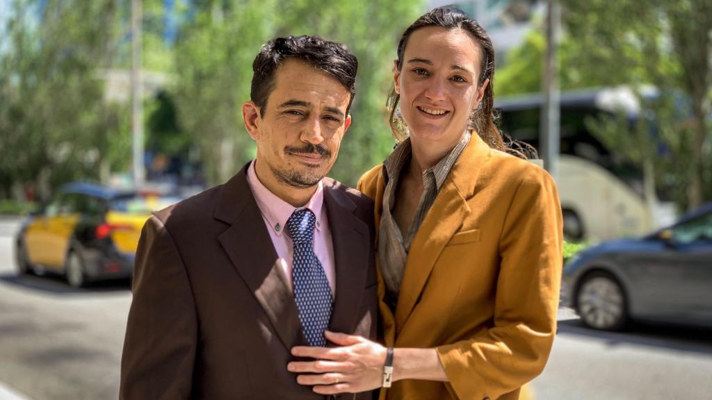 Simón Pérez y Silvia Charro.