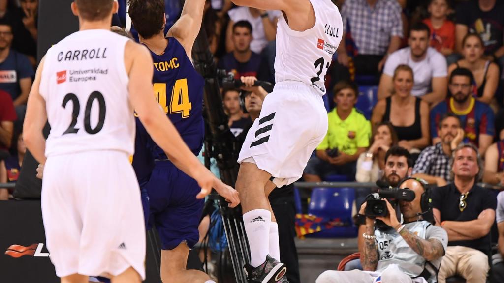 Sergio Llull en la final ante el Barcelona Lassa