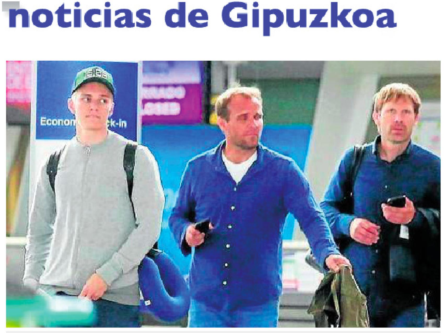Noticias de Guipúzcoa 'caza' a Odegaard en San Sebastián