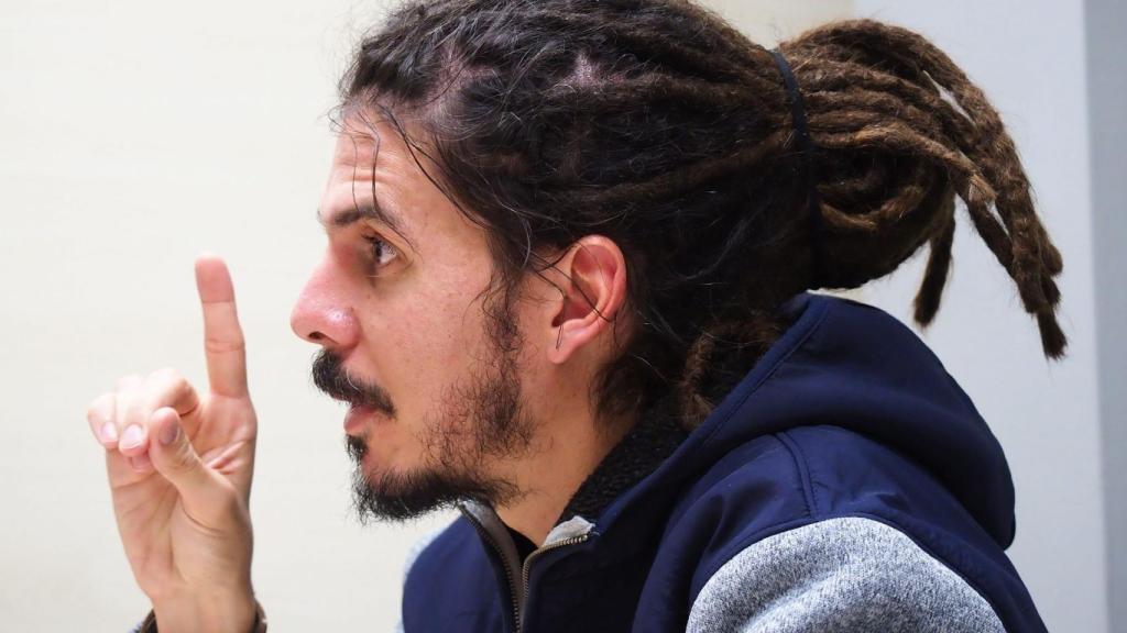 El diputado y secretario de organización de Podemos, Alberto Rodríguez.