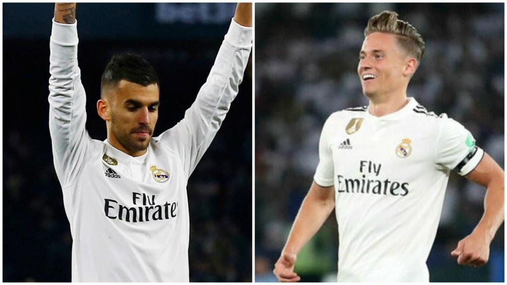 Dani Ceballos y Marcos Llorente.