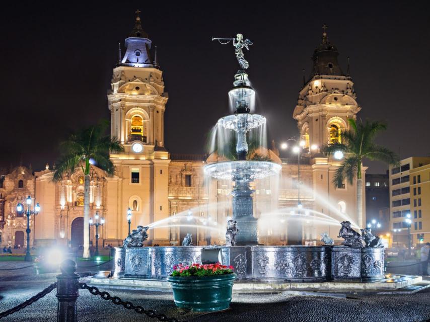 Plaza de Armas de Lima.