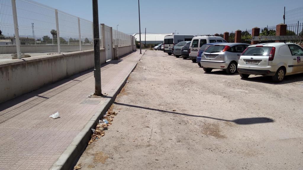 Descampado en el fue localizado por unos viandantes el cuerpo sin vida de Mustapha Sabri.