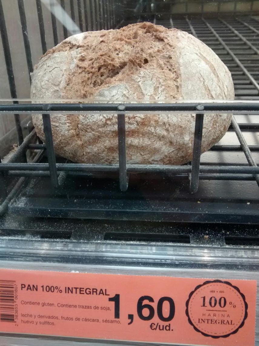 Pan 100% integral de Mercadona