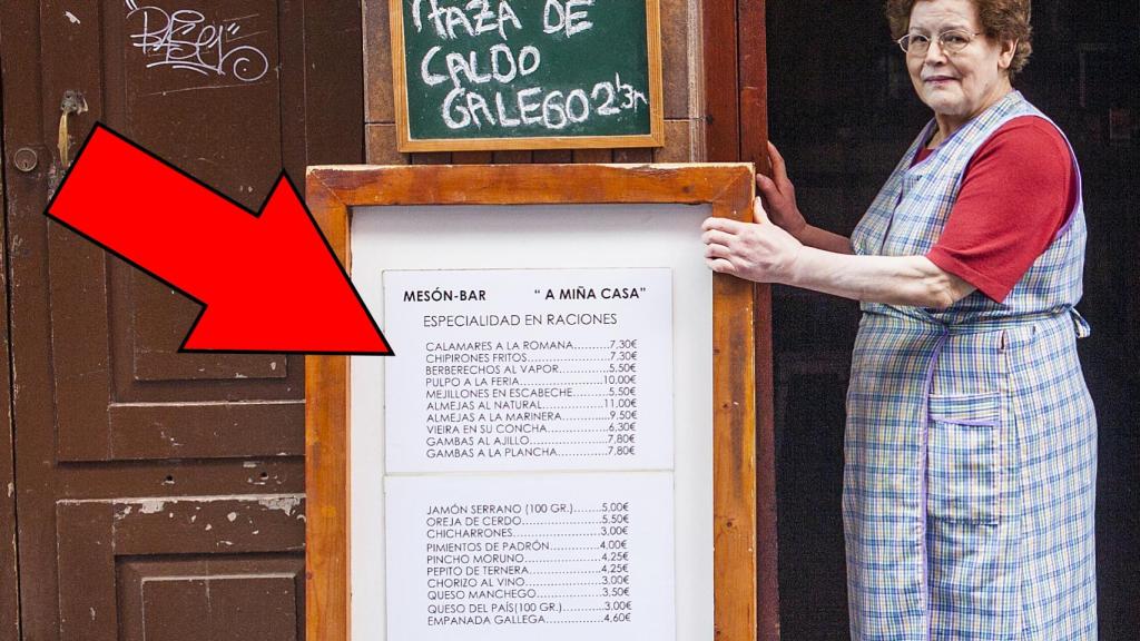 Hasta esta dulce señora despliega la más sutil de las tácticas de mercadotecnia.