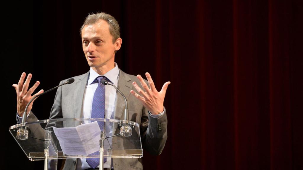 El ministro en funciones, durante la entrega de Premios Fin de Carrera.