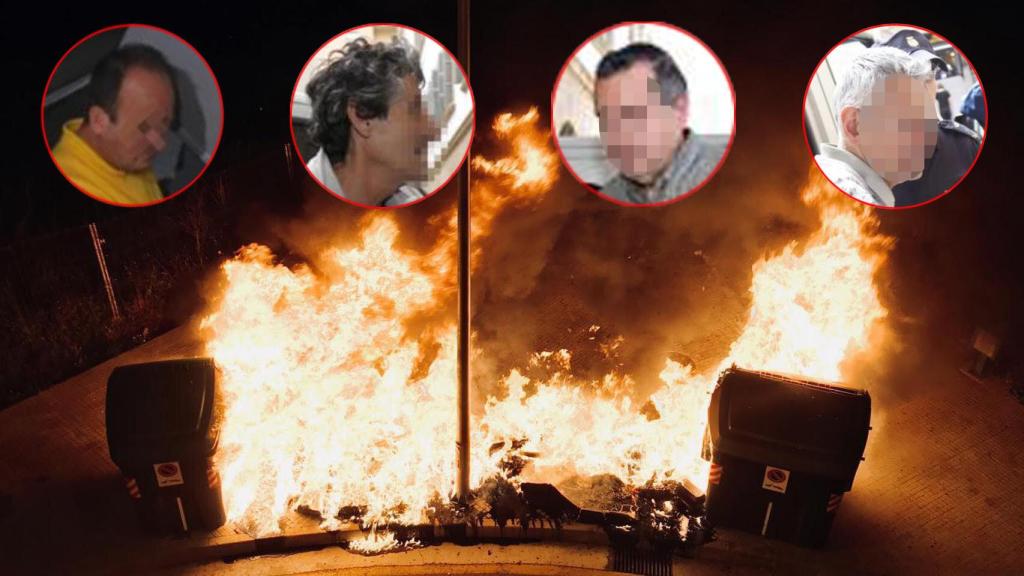 'El Club de los pirómanos de contenedores': el juego macabro que quema Palma de Mallorca