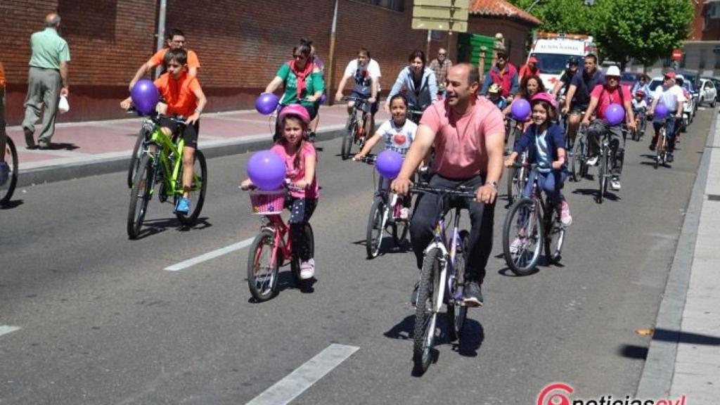 marcha en bici la victoria valladolid barrio 18