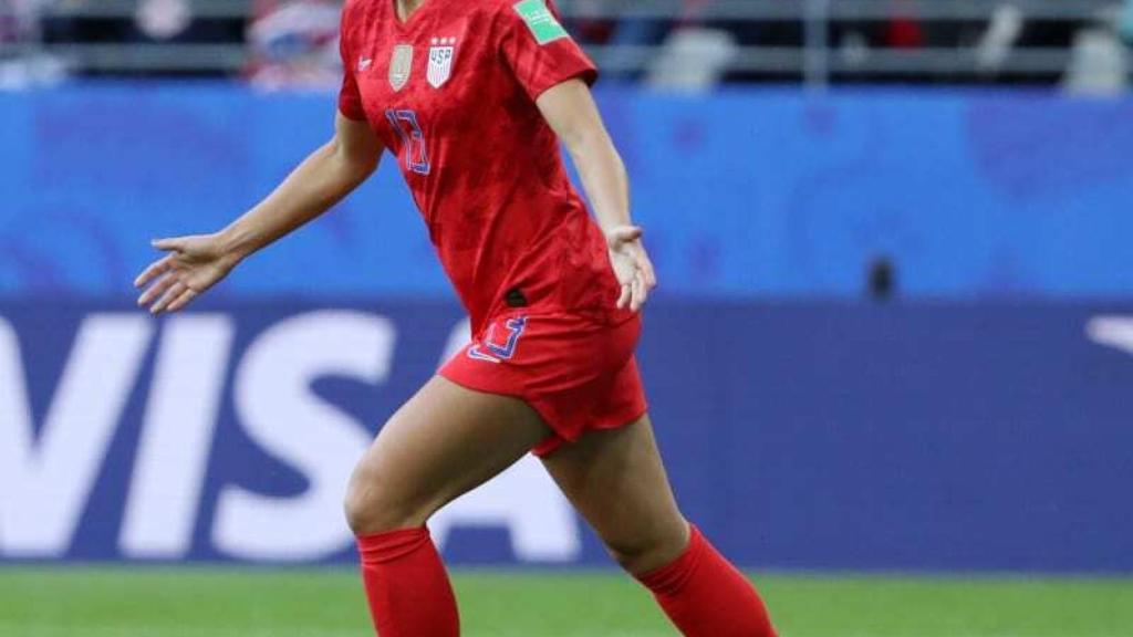 Alex Morgan, jugadora de la selección de fútbol femenino de EEUU. Foto: fifa.com