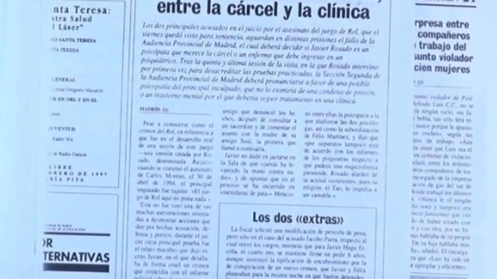 Los medios de comunicación se centraron en su presunta locura