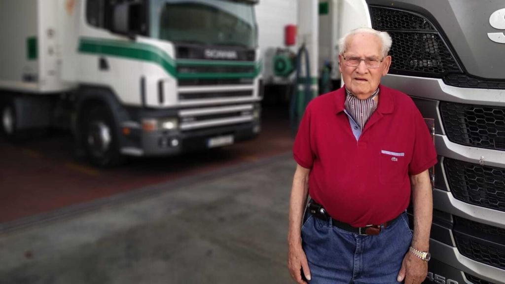 José Luis Rodrigo fue el segundo de su familia que se hizo camionero.