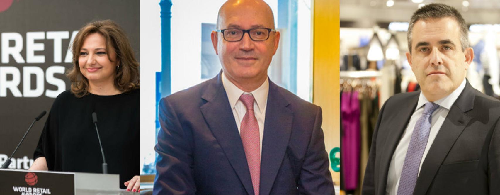 Marta Álvarez, Nuño de la Rosa y Víctor del Pozo.