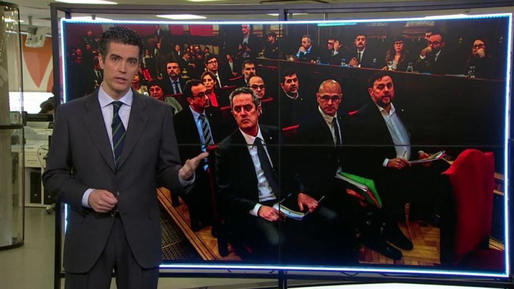 Gonzalo Bans durante un programa de 'Espejo Público'.