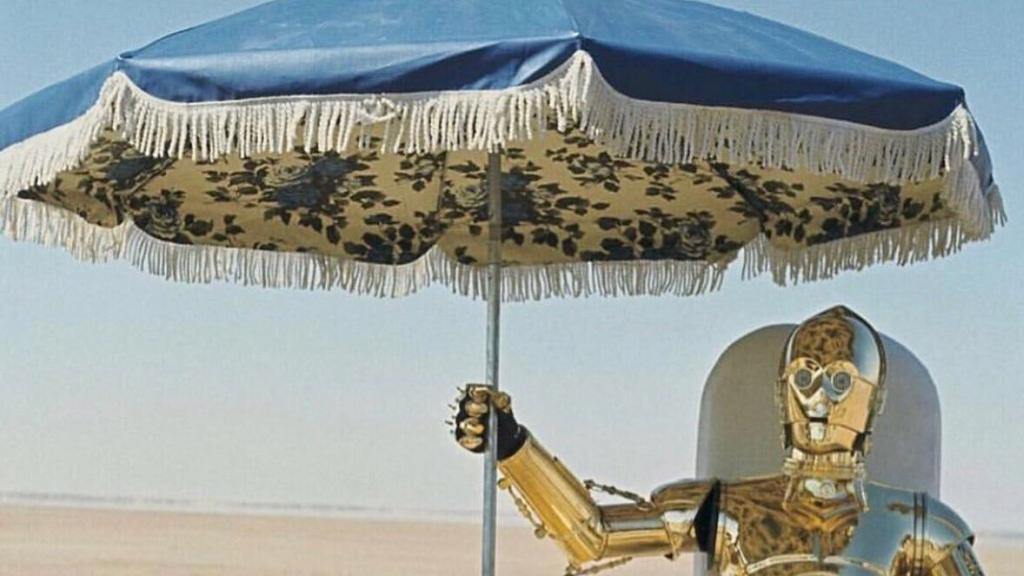 Incluso Casillas ha bromeado con el calor de estos días subiendo esta imagen de C3PO