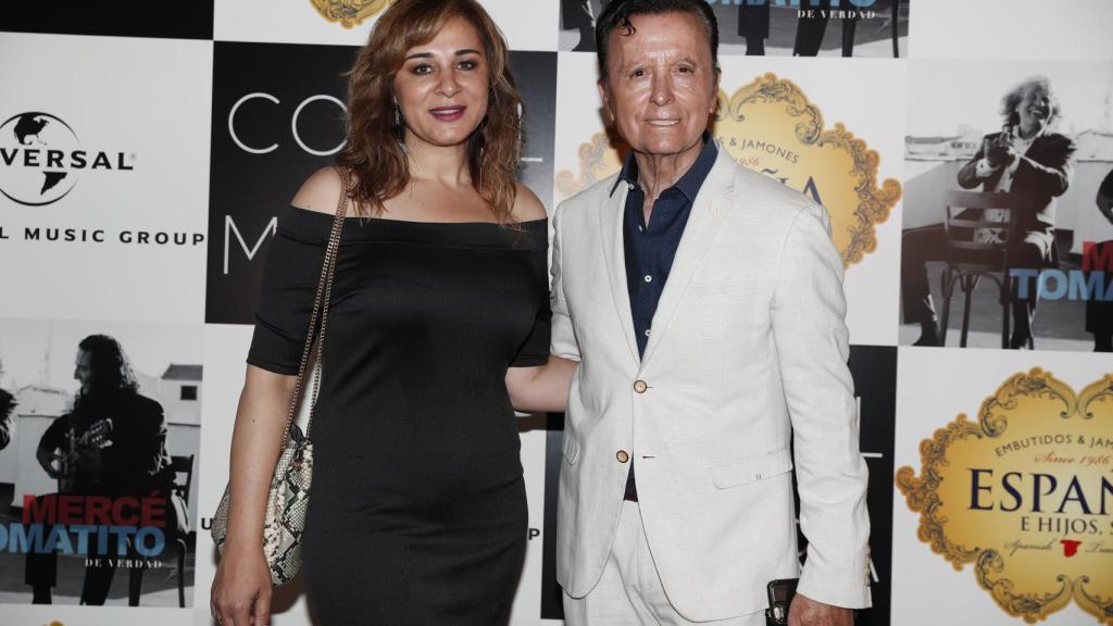 Ana María Aldón y José Ortega Cano en un concierto en Madrid.