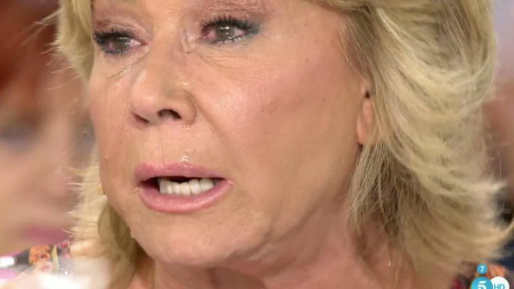 Mila Ximénez en el programa 'Sálvame'.