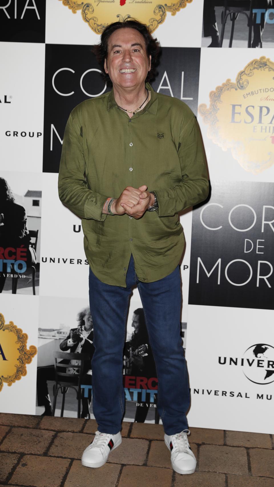 Pipi Estrada en el concierto de José Mercé y Tomatito.