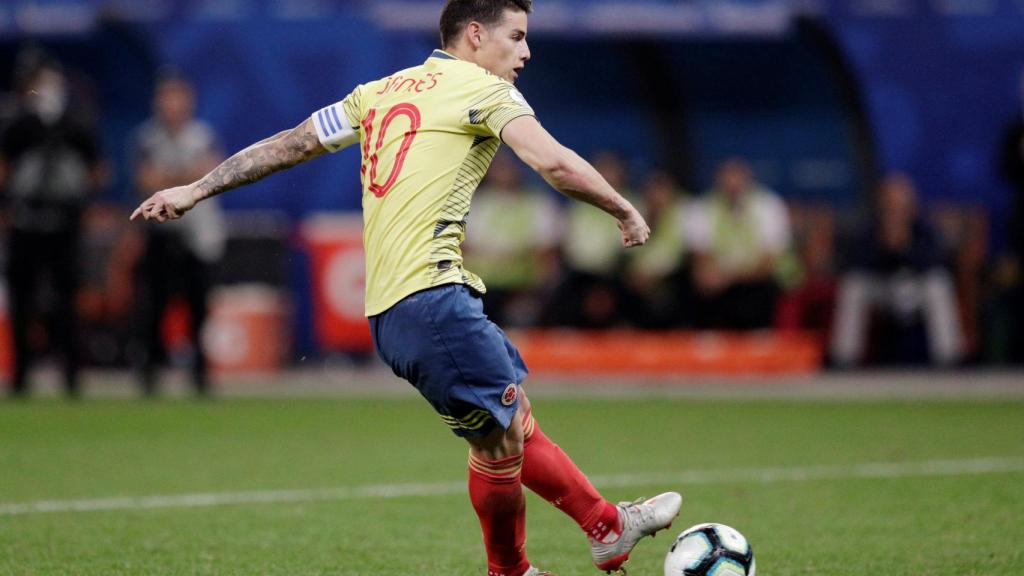 James Rodríguez con Colombia