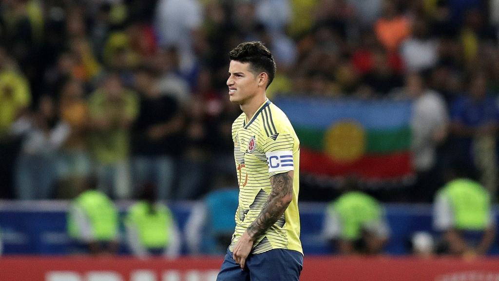 James Rodríguez, tras caer eliminado en la Copa América con Colombia