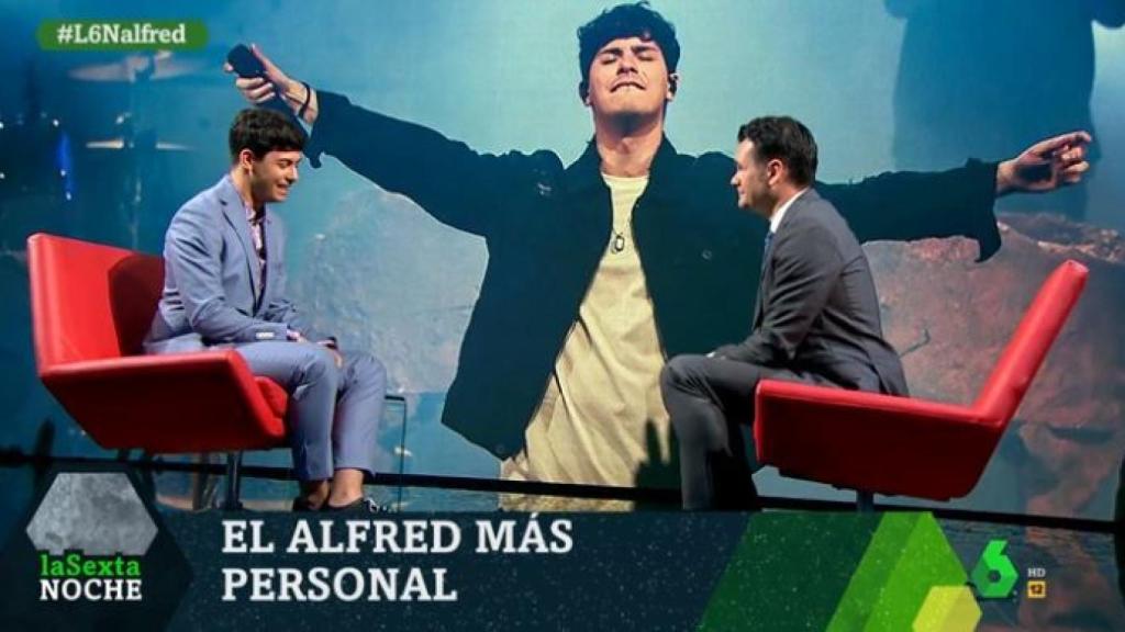 Alfred García e Iñaki López en 'La Sexta Noche'.