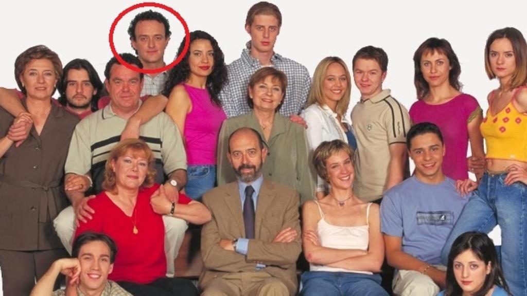 César, en su etapa como actor de la serie Compañeros