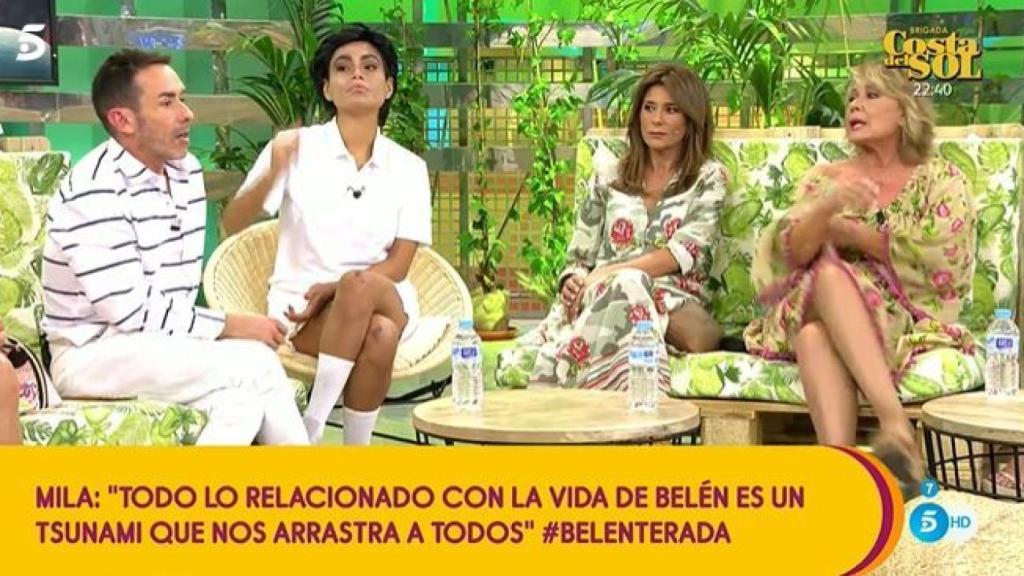 Jesús Manuel Ruiz vuelve debatiendo junto a sus compañeros de programa.