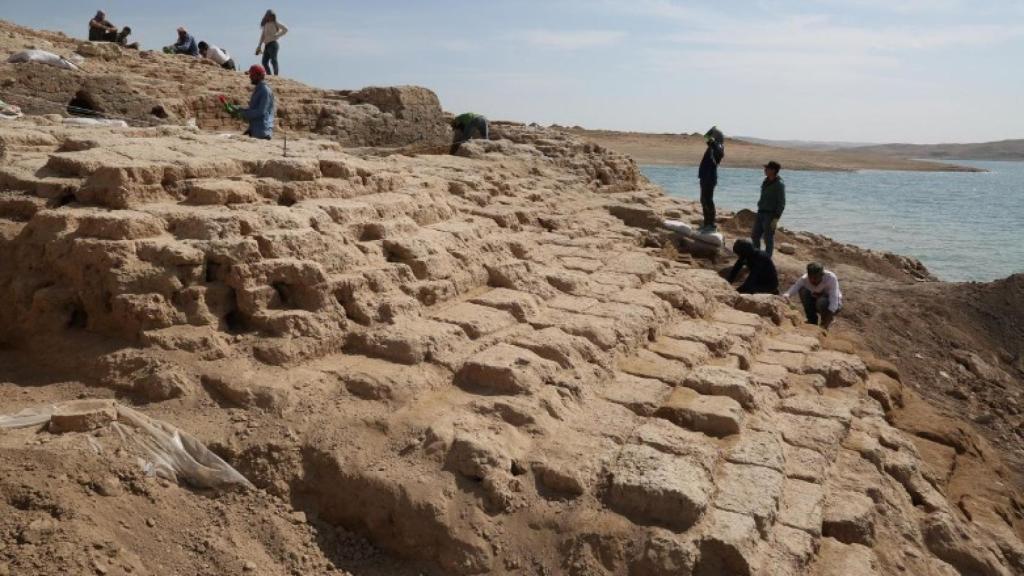 Las ruinas del palacio de Kemune, en Irak.