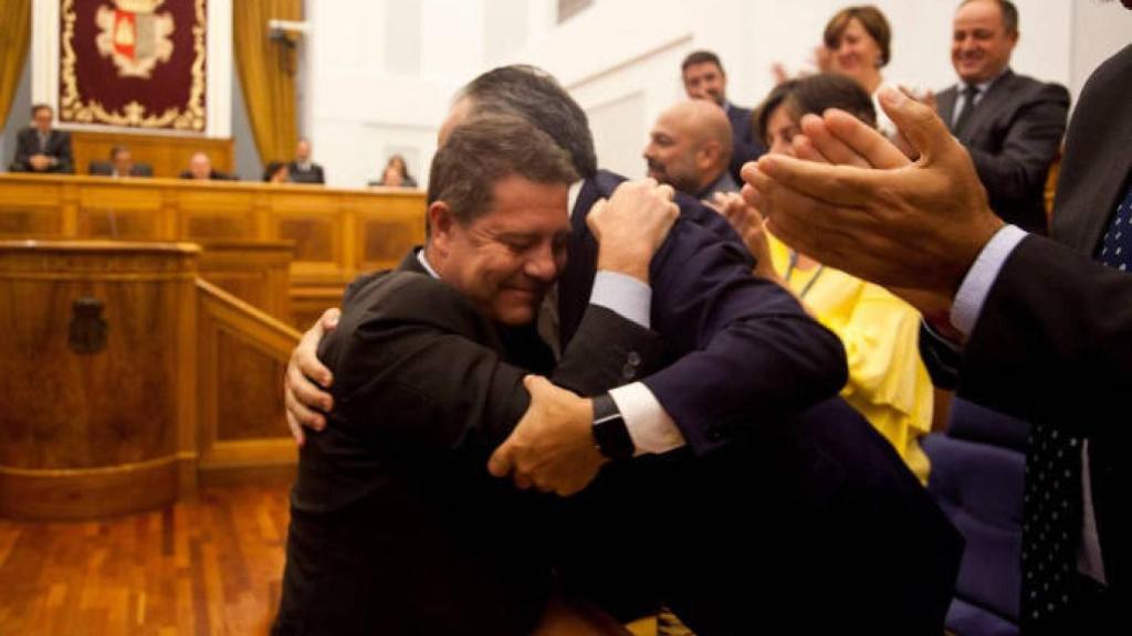 Page en las Cortes de Castilla-La Mancha. Foto: Óscar Huertas