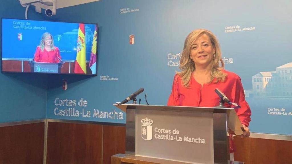 Lola Merino, portavoz del PP en las Cortes de CLM