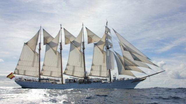 El 'Juan Sebastián Elcano'.