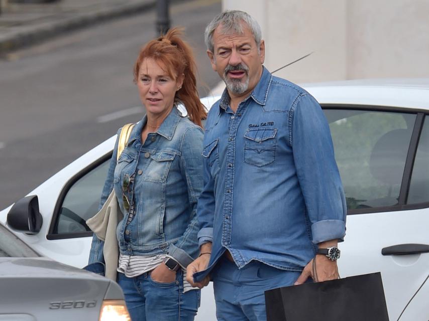 Carlos Sobera y su mujer, Patricia Santamarina.