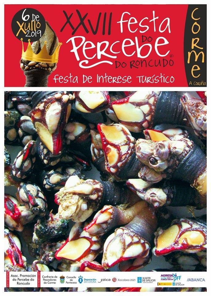 Cartel XXVII Festa do Percebe do Roncudo de Corme