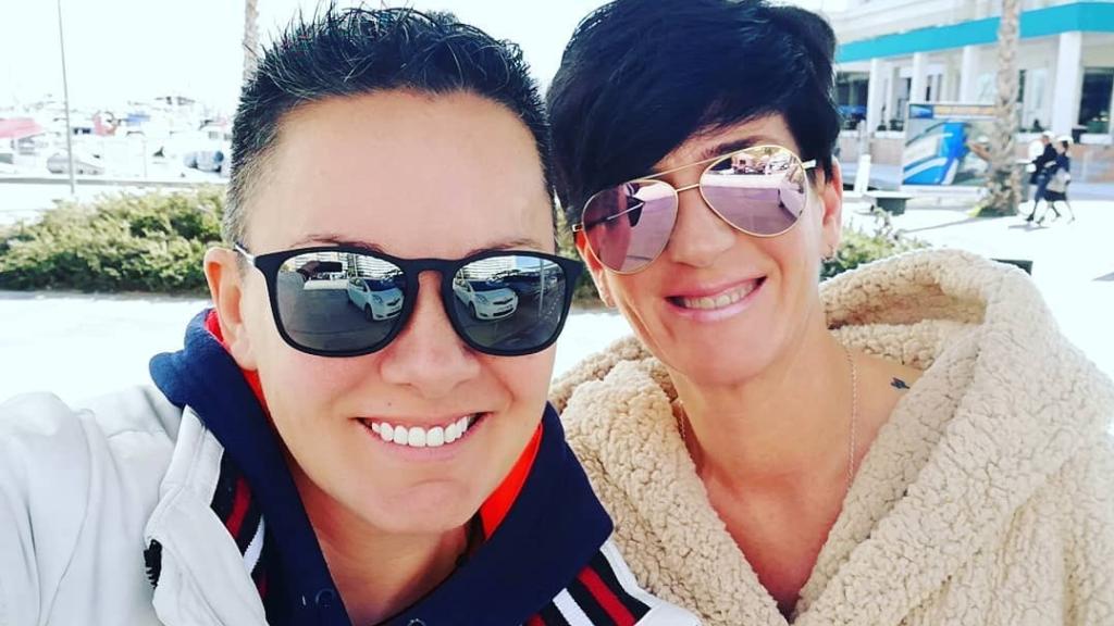 Raquel Morillas junto a Noah, su actual pareja, y por la que dejó su anterior.