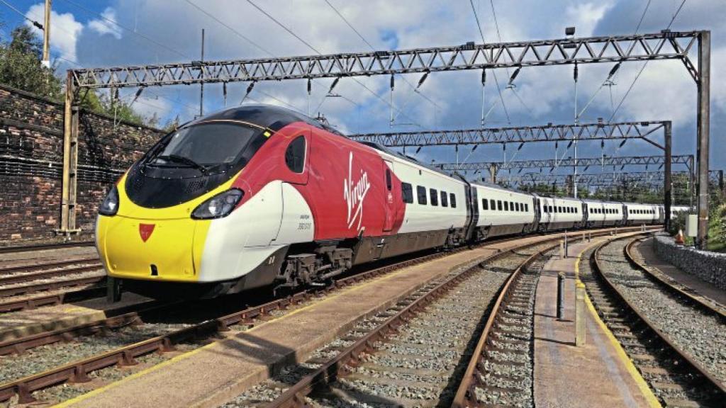 Un tren de Virgin.