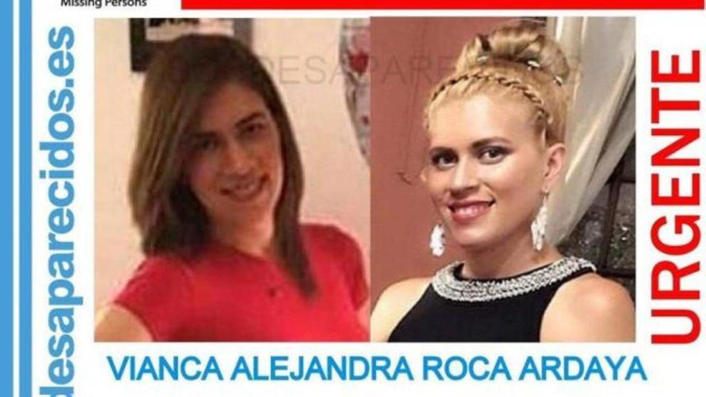 Vianca, desaparecida.