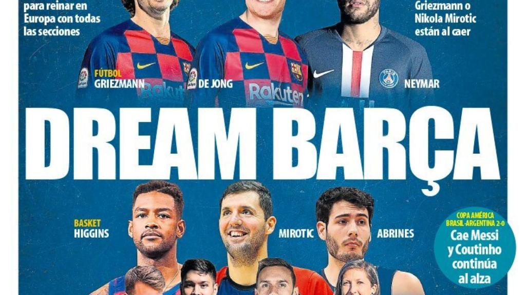 Portada Mundo Deportivo (04/07/19)