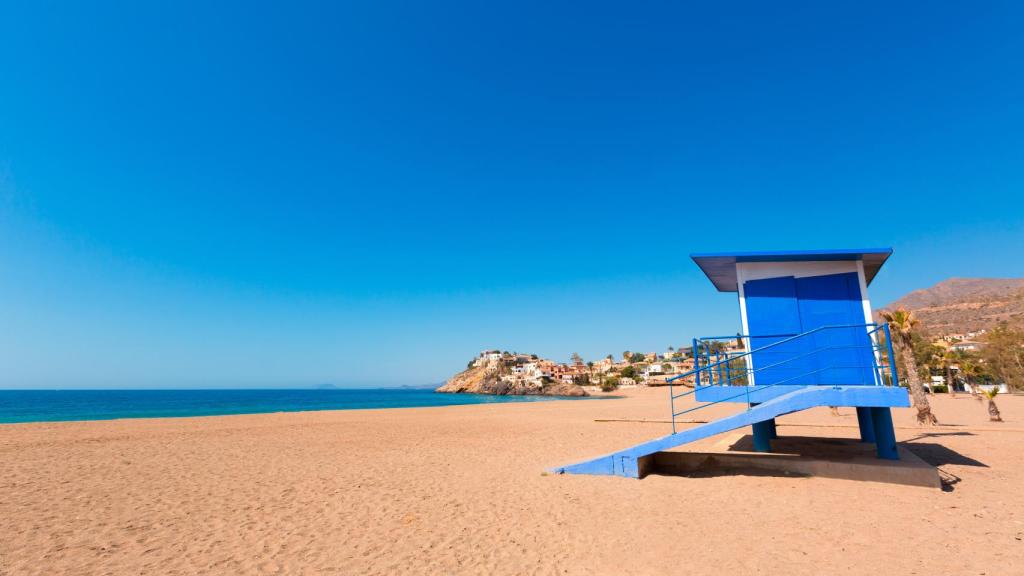 Playa de Mazarrón.