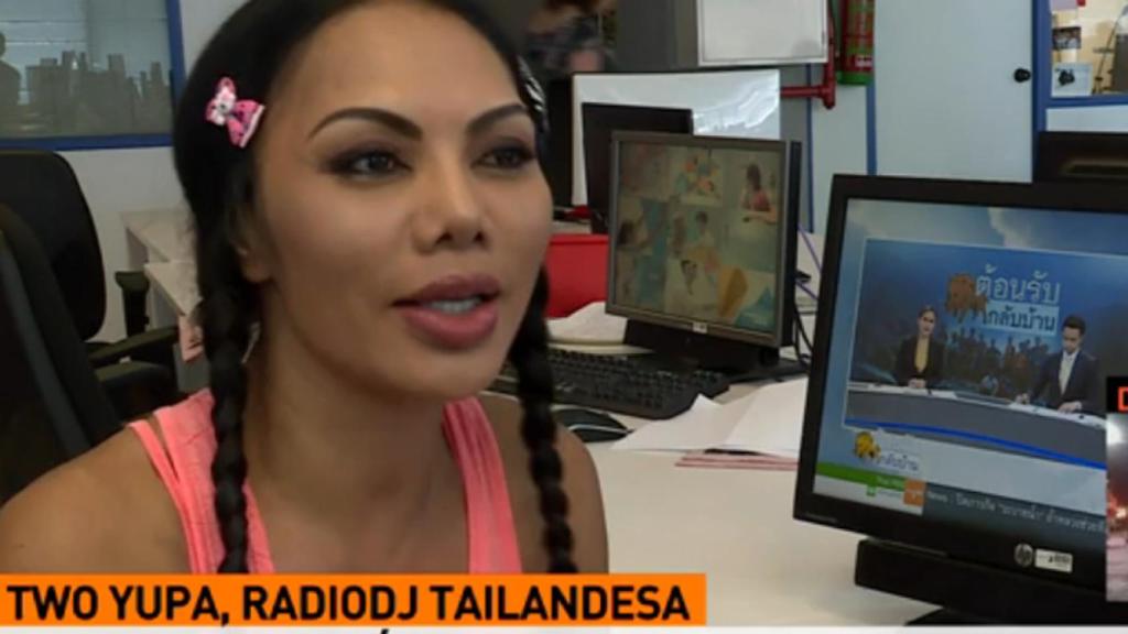 Two Yupa en el programa 'Espejo Público'.