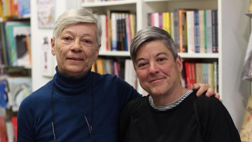 Mar de Griñó y a Mili Hernández, de Berkana. EFE.