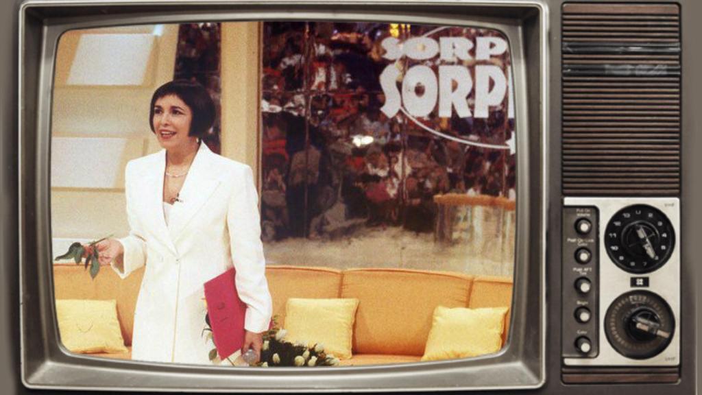 Isabel Gemio presentando Sorpresa, sorpresa.