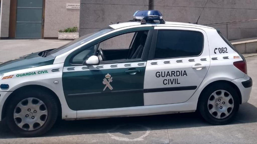 Exterior del templo asaltado