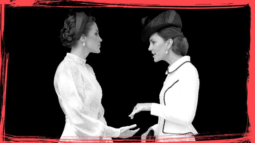 La reina Letizia y Kate Middleton.